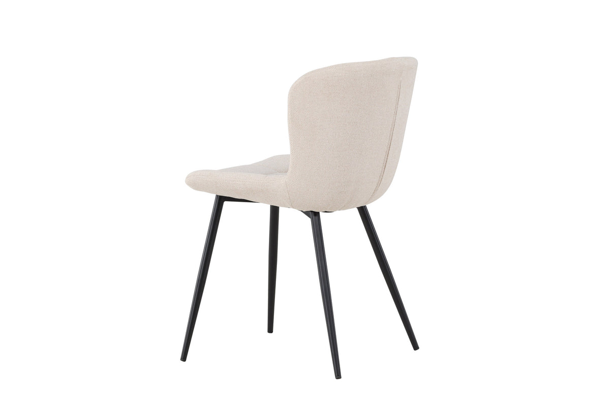 Lily Esszimmerstuhl in Beige präsentiert im Onlineshop von KAQTU Design AG. Stuhl ist von Venture Home