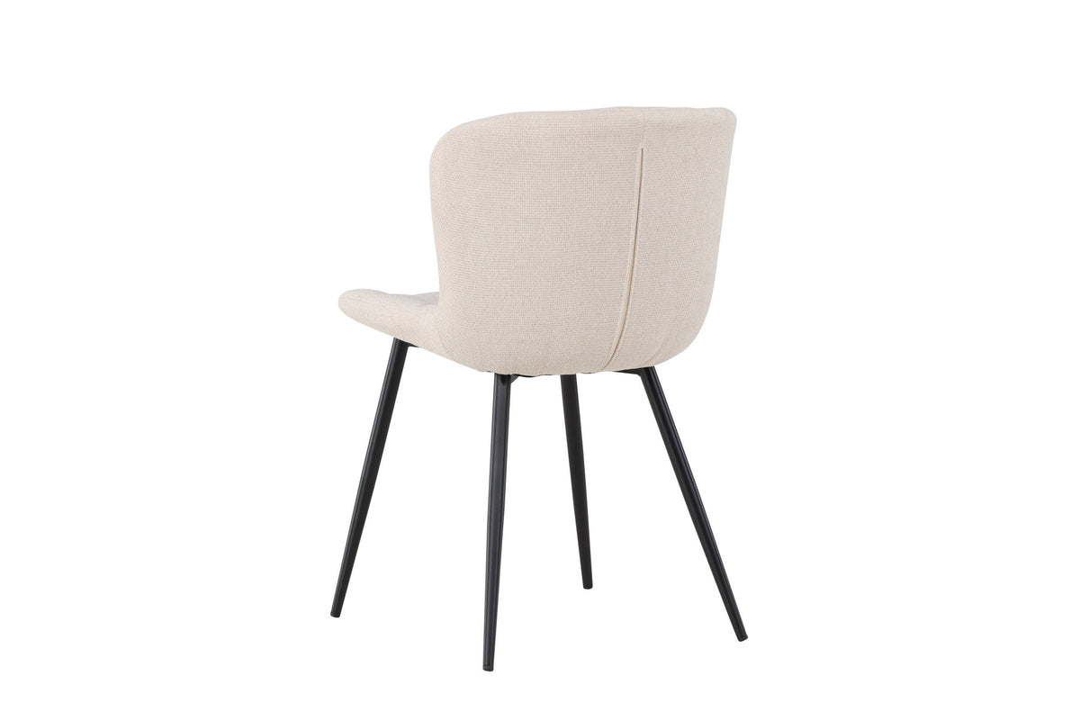 Lily Esszimmerstuhl in Beige präsentiert im Onlineshop von KAQTU Design AG. Stuhl ist von Venture Home