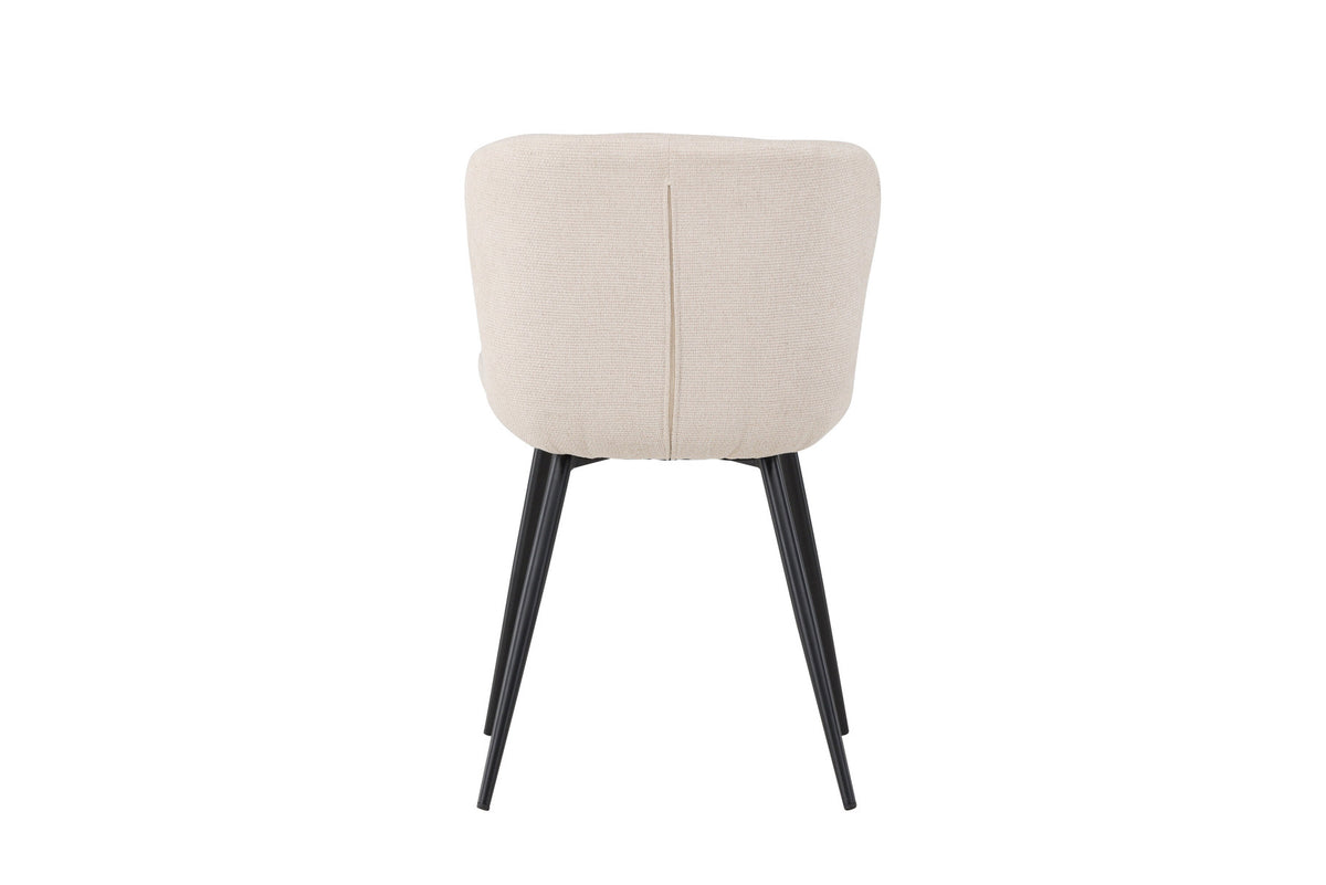 Lily Esszimmerstuhl in Beige präsentiert im Onlineshop von KAQTU Design AG. Stuhl ist von Venture Home