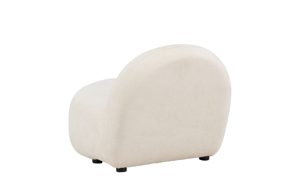 Omaha Sessel in Beige präsentiert im Onlineshop von KAQTU Design AG. Sessel ist von Venture Home