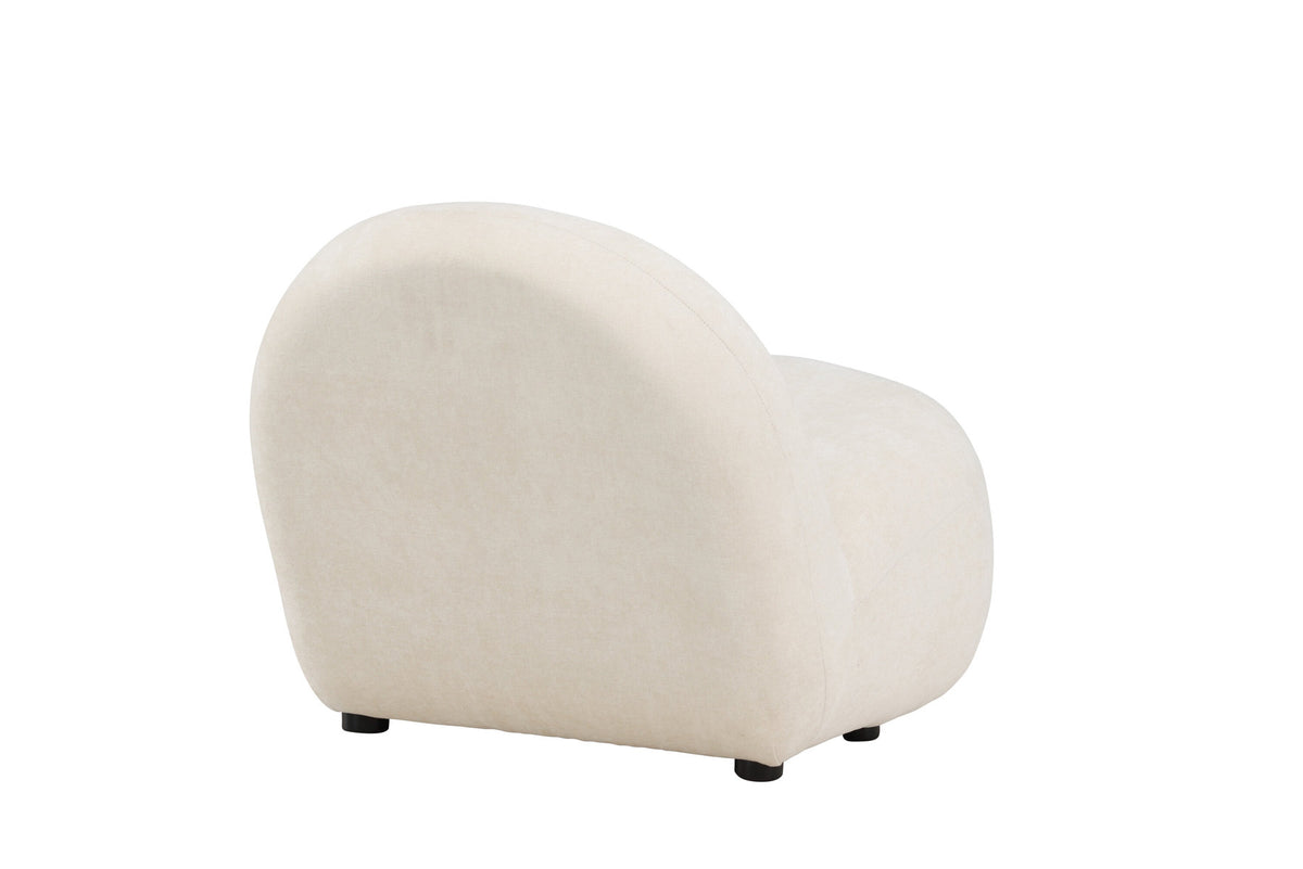 Omaha Sessel in Beige präsentiert im Onlineshop von KAQTU Design AG. Sessel ist von Venture Home