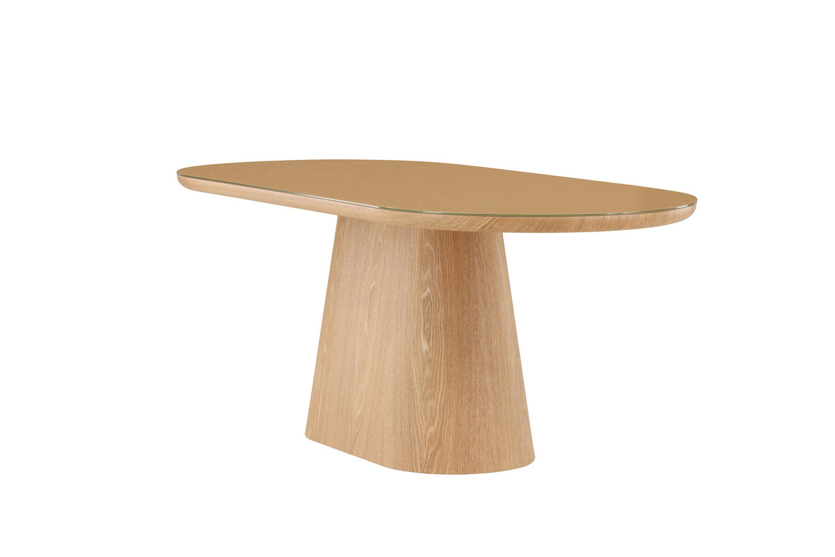 Castor ovaler Esstisch in Nature präsentiert im Onlineshop von KAQTU Design AG. Esstisch ist von Venture Home