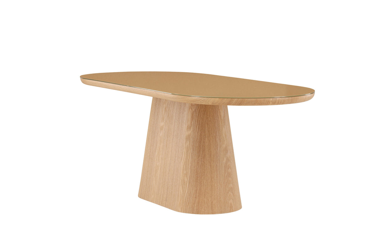 Castor ovaler Esstisch in Nature präsentiert im Onlineshop von KAQTU Design AG. Esstisch ist von Venture Home