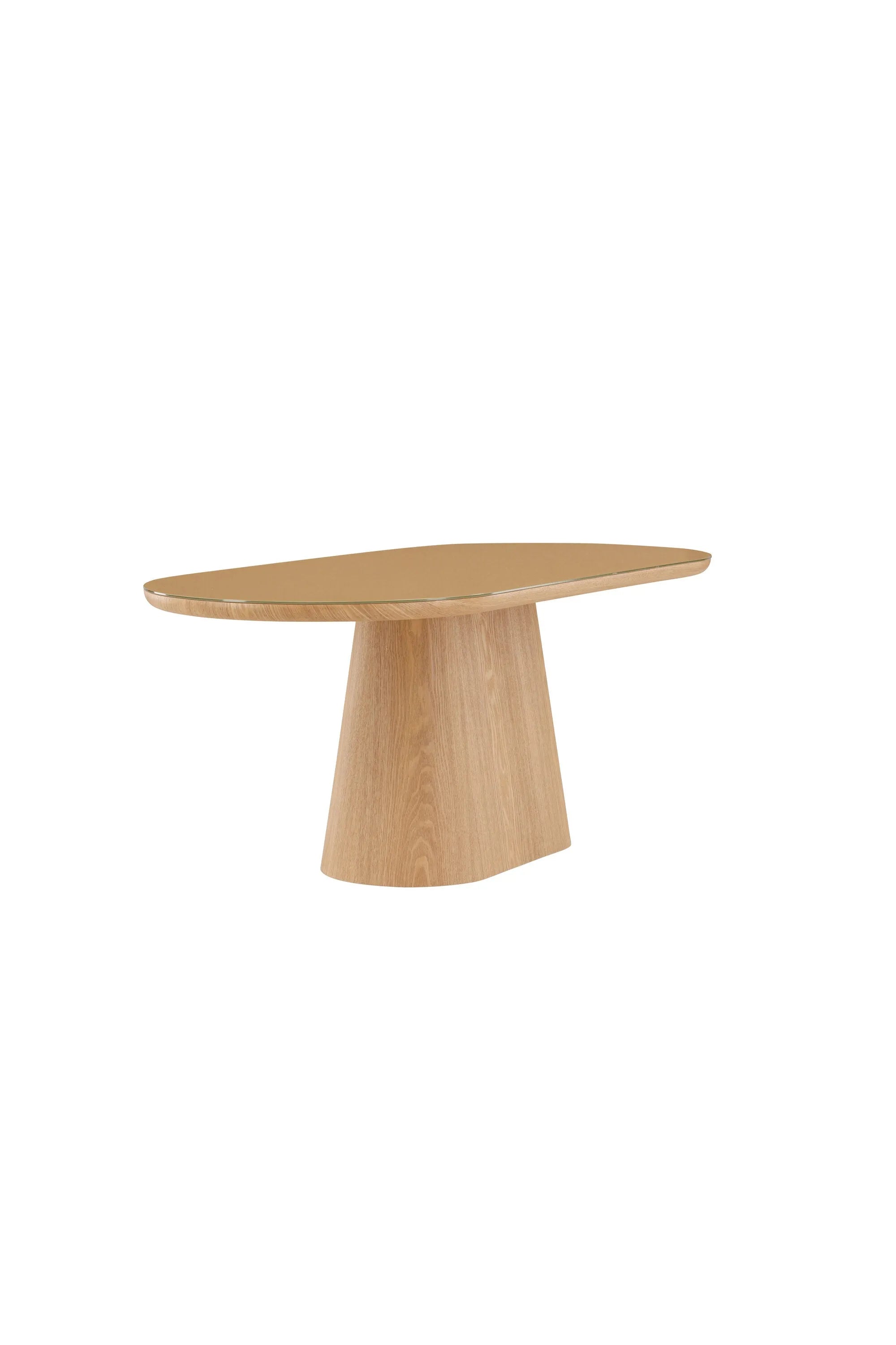 Eleganter ovaler Esstisch Castor von Venture Home, ideal für moderne Esszimmer, verbindet Ästhetik mit Funktionalität.