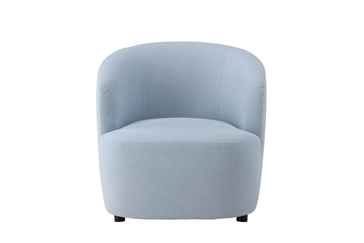 Bobbo Sessel in Blue präsentiert im Onlineshop von KAQTU Design AG. Sessel mit Armlehnen ist von Venture Home