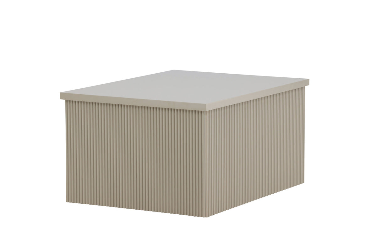 Lenox Beistelltisch in Beige präsentiert im Onlineshop von KAQTU Design AG. Beistelltisch ist von Venture Home