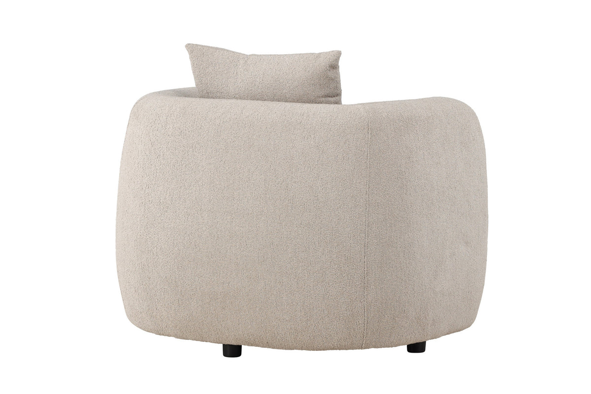 Cielo Sessel in Beige präsentiert im Onlineshop von KAQTU Design AG. Sessel mit Armlehnen ist von Venture Home