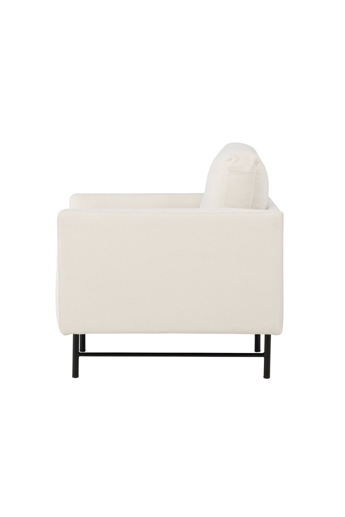 Sessel Sky in White präsentiert im Onlineshop von KAQTU Design AG. Sessel mit Armlehnen ist von Venture Home