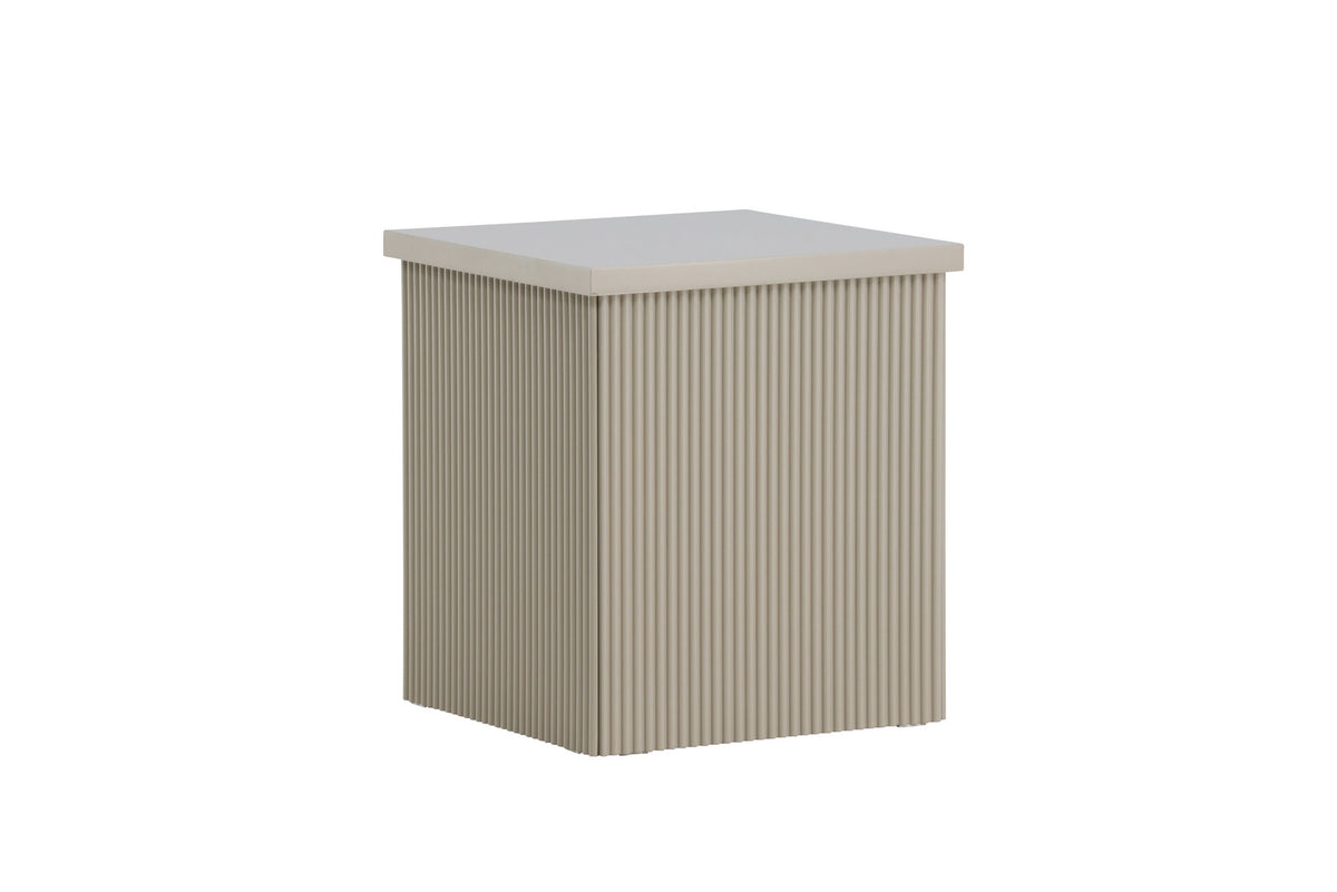 Lenox Beistelltisch in Beige präsentiert im Onlineshop von KAQTU Design AG. Beistelltisch ist von Venture Home