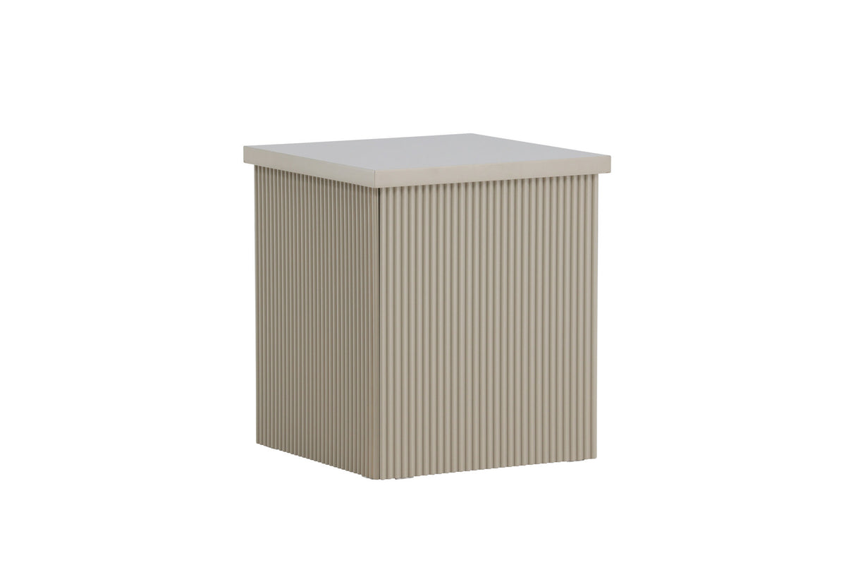 Lenox Beistelltisch in Beige präsentiert im Onlineshop von KAQTU Design AG. Beistelltisch ist von Venture Home