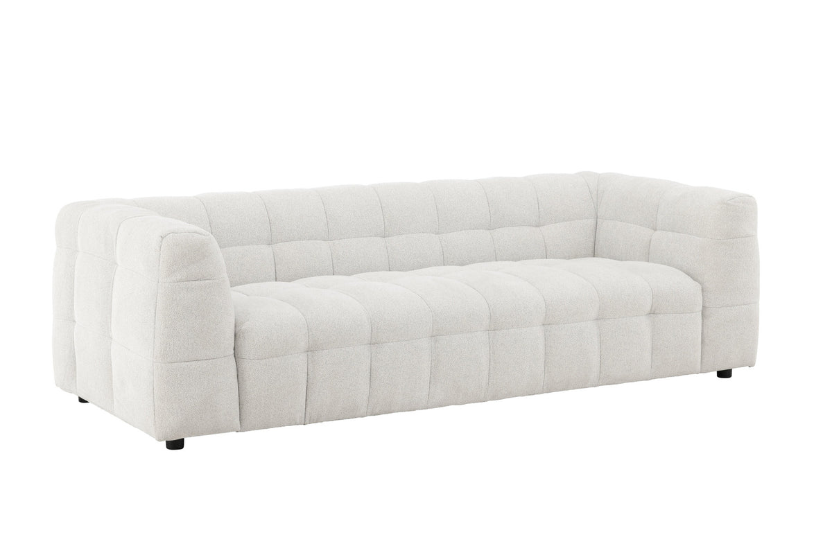 Malou 3-Sitzer Sofa in Beige präsentiert im Onlineshop von KAQTU Design AG. 3er Sofa ist von Venture Home