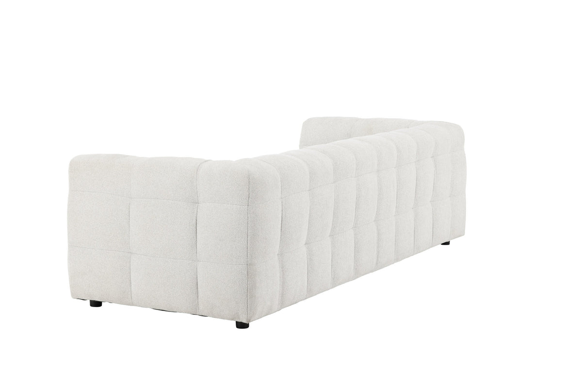 Malou 3-Sitzer Sofa in Beige präsentiert im Onlineshop von KAQTU Design AG. 3er Sofa ist von Venture Home