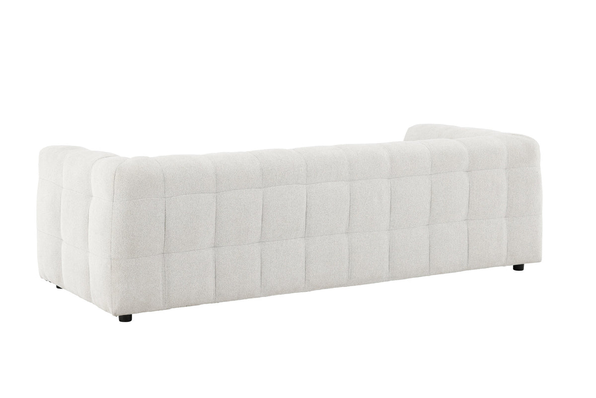 Malou 3-Sitzer Sofa in Beige präsentiert im Onlineshop von KAQTU Design AG. 3er Sofa ist von Venture Home