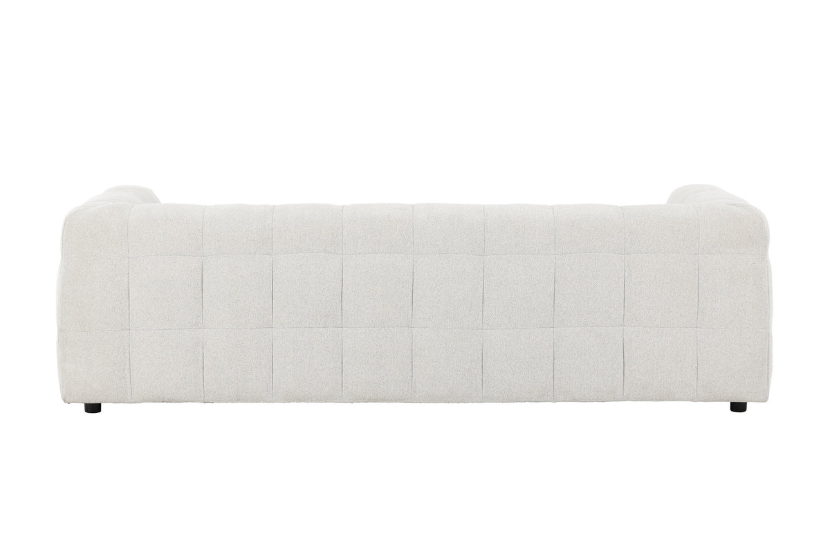 Malou 3-Sitzer Sofa in Beige präsentiert im Onlineshop von KAQTU Design AG. 3er Sofa ist von Venture Home
