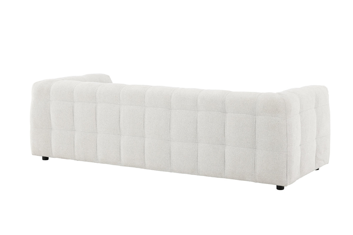 Malou 3-Sitzer Sofa in Beige präsentiert im Onlineshop von KAQTU Design AG. 3er Sofa ist von Venture Home