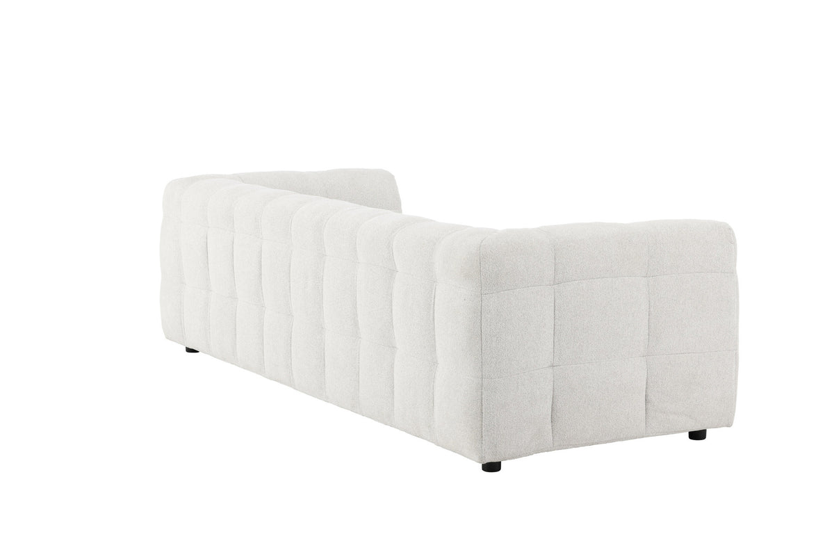 Malou 3-Sitzer Sofa in Beige präsentiert im Onlineshop von KAQTU Design AG. 3er Sofa ist von Venture Home