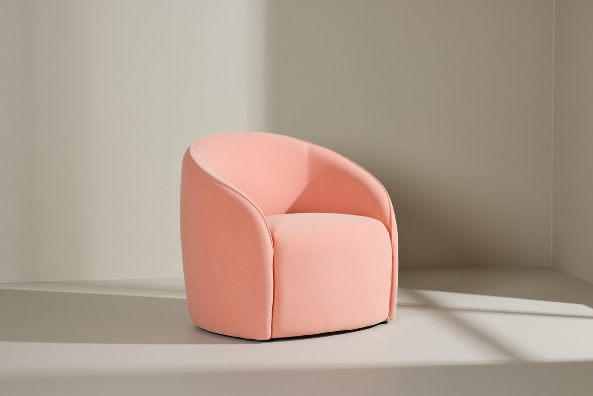 Neo Sessel in Pink präsentiert im Onlineshop von KAQTU Design AG. Sessel mit Armlehnen ist von Venture Home