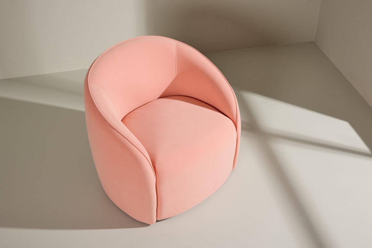 Neo Sessel in Pink präsentiert im Onlineshop von KAQTU Design AG. Sessel mit Armlehnen ist von Venture Home