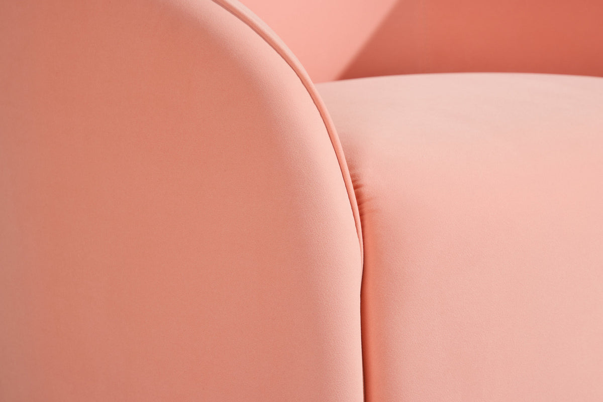 Neo Sessel in Pink präsentiert im Onlineshop von KAQTU Design AG. Sessel mit Armlehnen ist von Venture Home