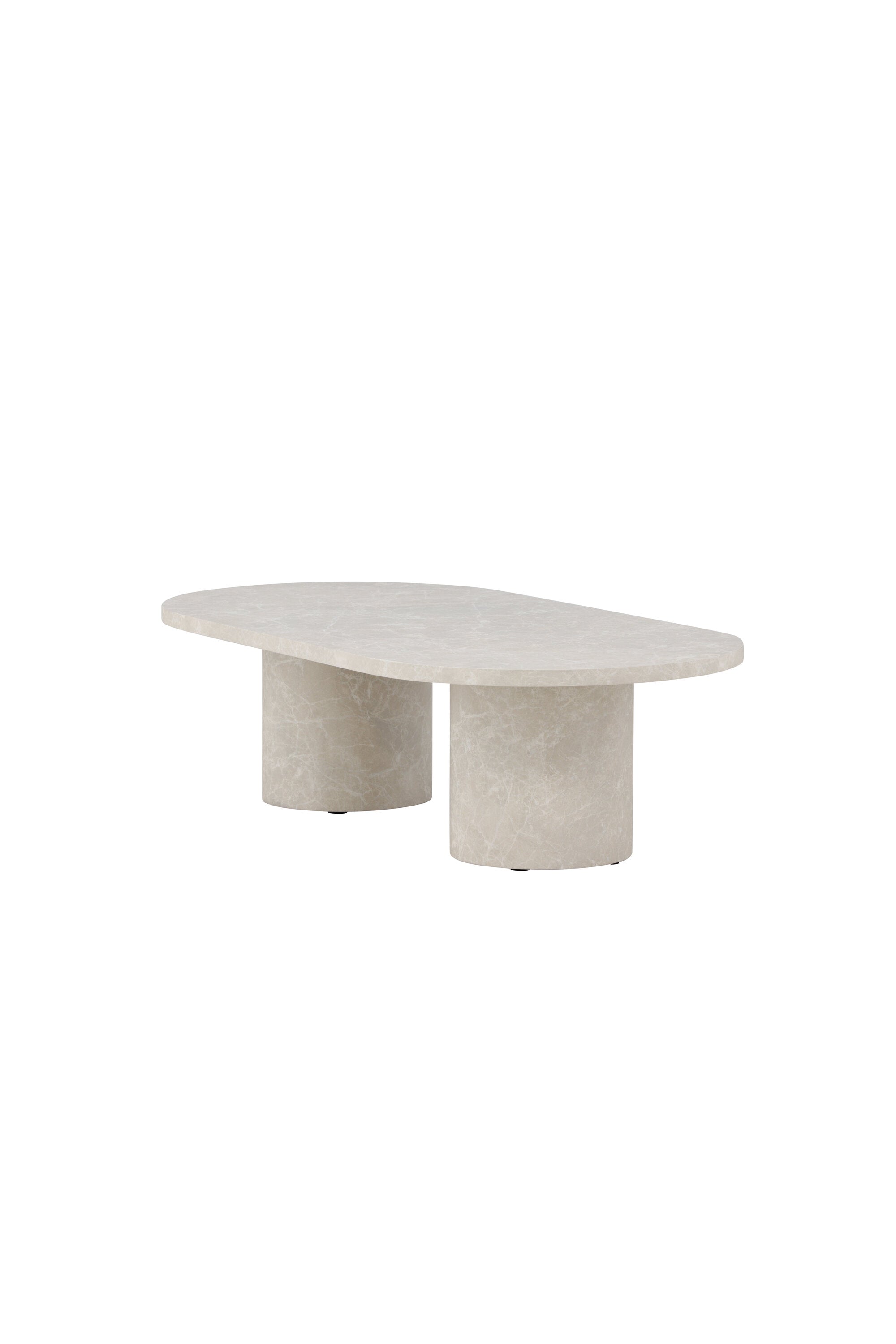 Der Narvik Sofatisch von Venture Home besticht durch sein ovales Design und nordische Eleganz. Pflegeleicht und stilvoll, perfekt für jedes Wohnzimmer.
