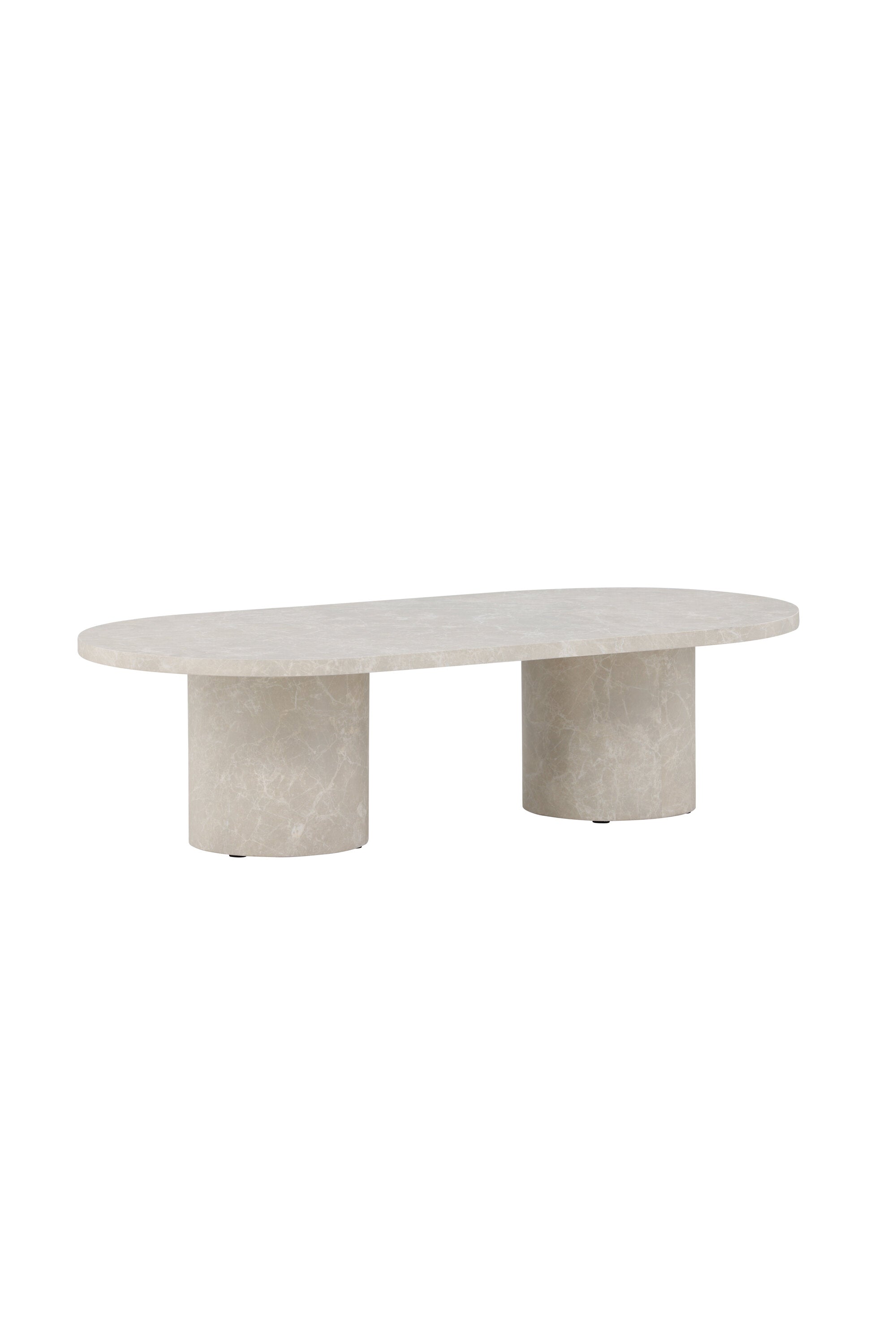 Narvik Sofatisch in Marmoroptik präsentiert im Onlineshop von KAQTU Design AG. Beistelltisch ist von Venture Home