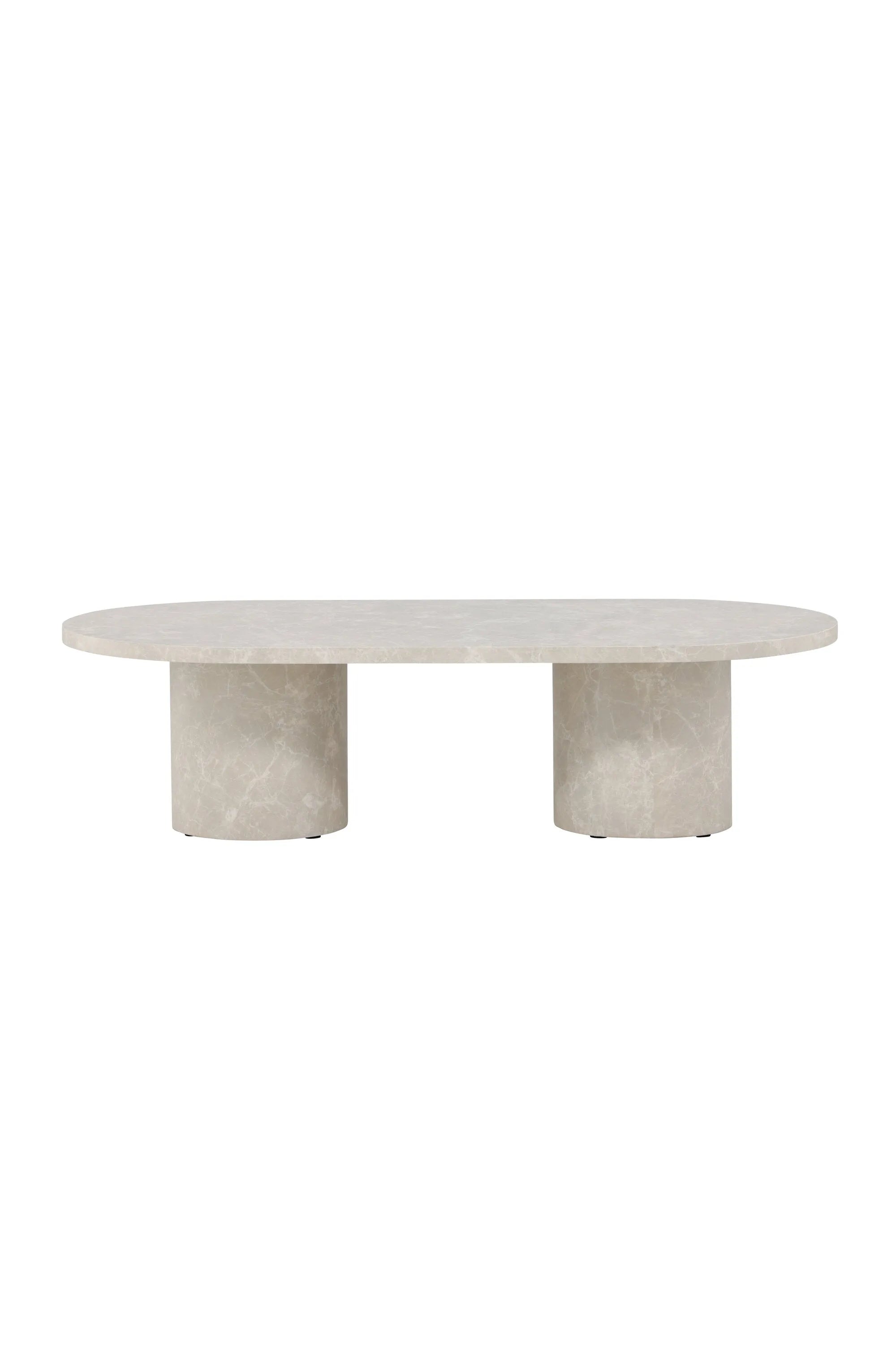 Der Narvik Sofatisch von Venture Home: Stilvolles Design, langlebiges MDF, Marmor-Look, vielseitig, elegant, für jeden Einrichtungsstil.