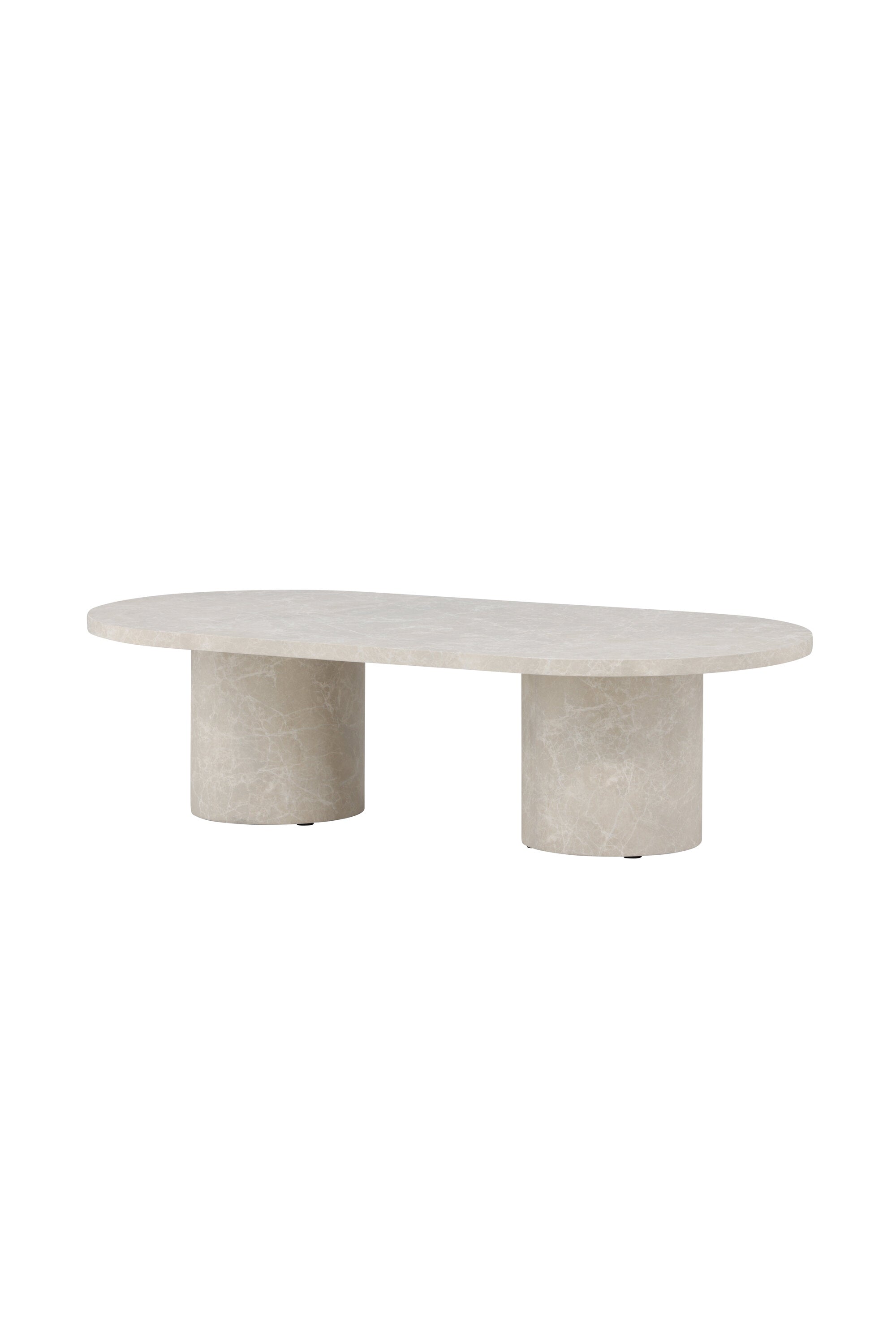 Narvik Sofatisch in Marmoroptik präsentiert im Onlineshop von KAQTU Design AG. Beistelltisch ist von Venture Home