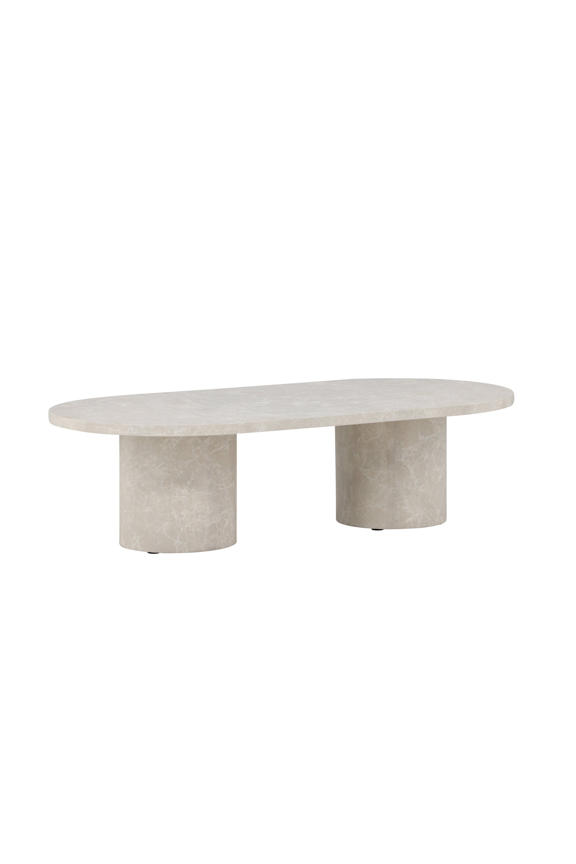 Der Narvik Sofatisch von Venture Home vereint skandinavische Eleganz mit praktischer Alltagstauglichkeit. Ovales Design, pflegeleichte Oberfläche und harmonische Formen machen ihn zum idealen Mittelpunkt Ihres Wohnzimmers.