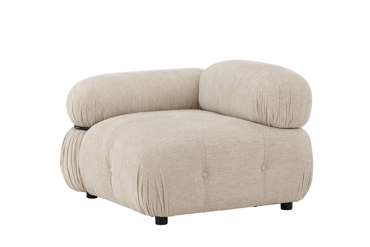 Mika modulares Sofa Links in Beige präsentiert im Onlineshop von KAQTU Design AG. Modulares Sofa ist von Venture Home