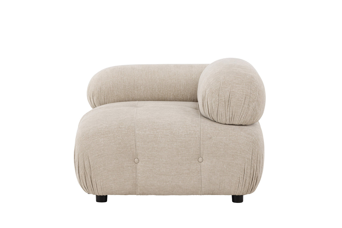 Mika modulares Sofa Links in Beige präsentiert im Onlineshop von KAQTU Design AG. Modulares Sofa ist von Venture Home