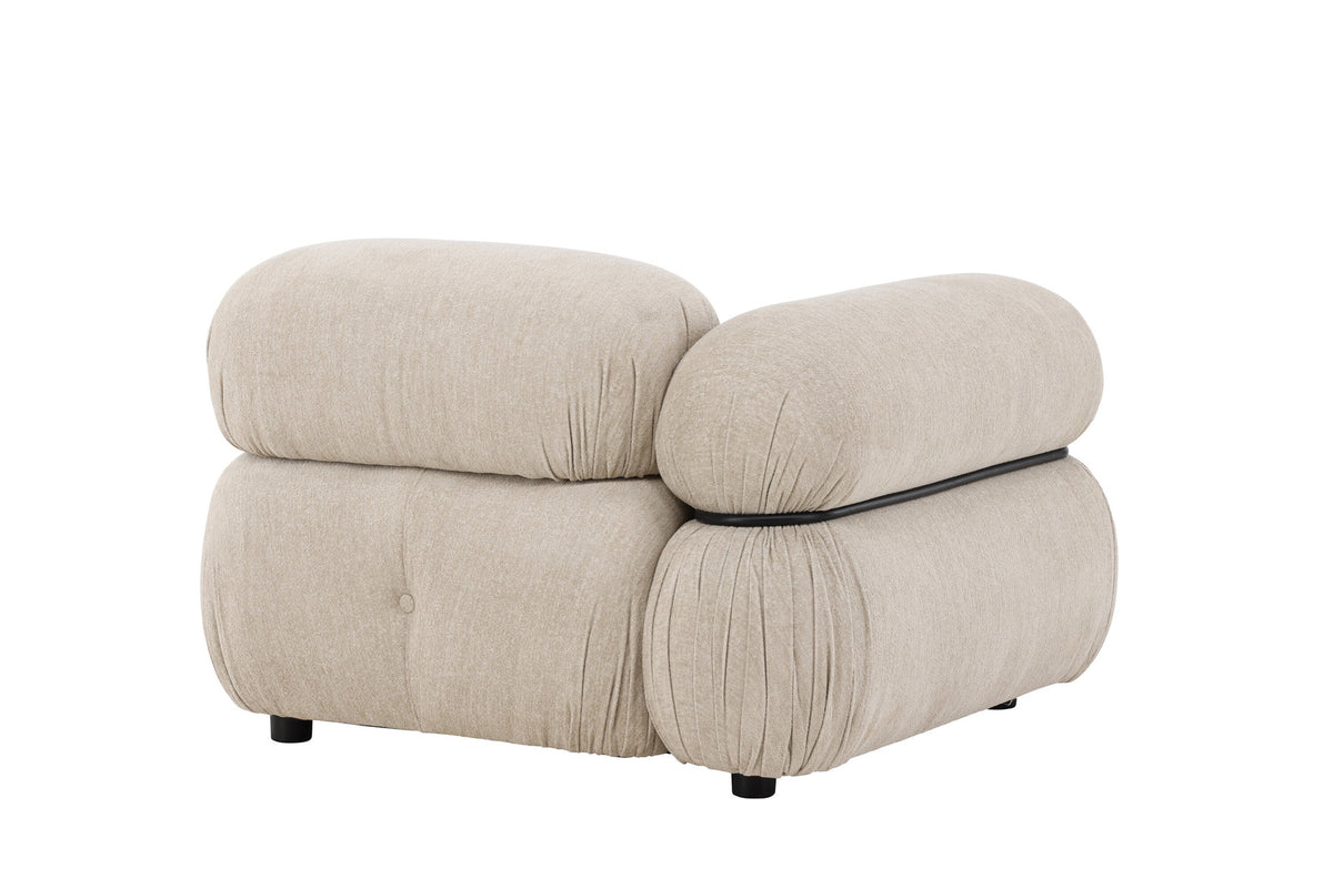 Mika modulares Sofa Links in Beige präsentiert im Onlineshop von KAQTU Design AG. Modulares Sofa ist von Venture Home