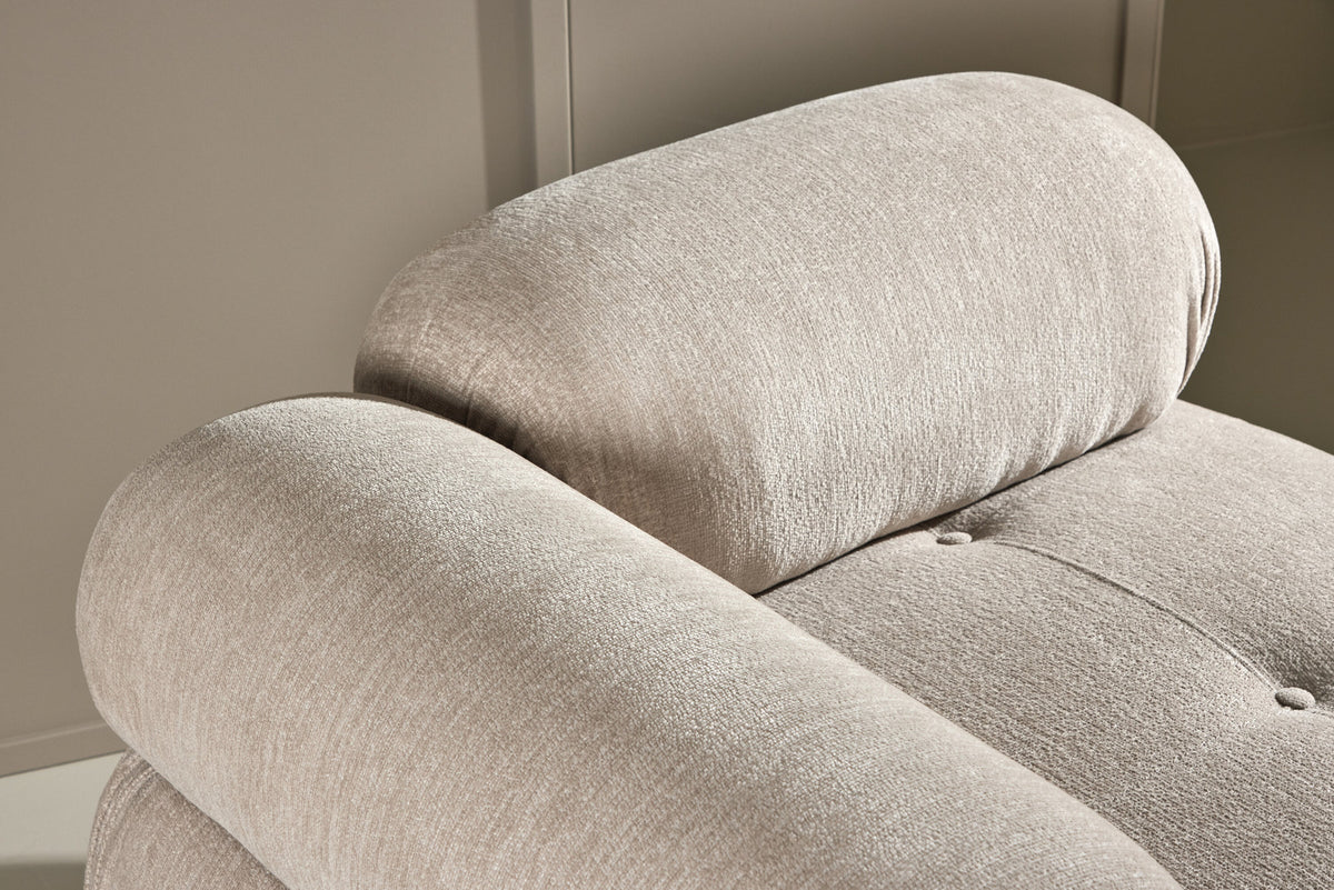 Mika modulares Sofa Links in Beige präsentiert im Onlineshop von KAQTU Design AG. Modulares Sofa ist von Venture Home