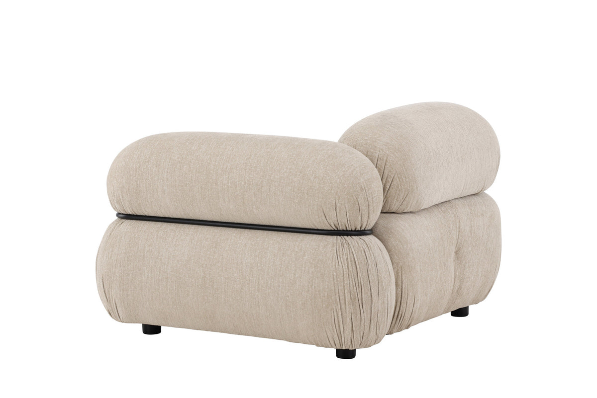 Mika modulares Sofa Rechts in Beige präsentiert im Onlineshop von KAQTU Design AG. Modulares Sofa ist von Venture Home