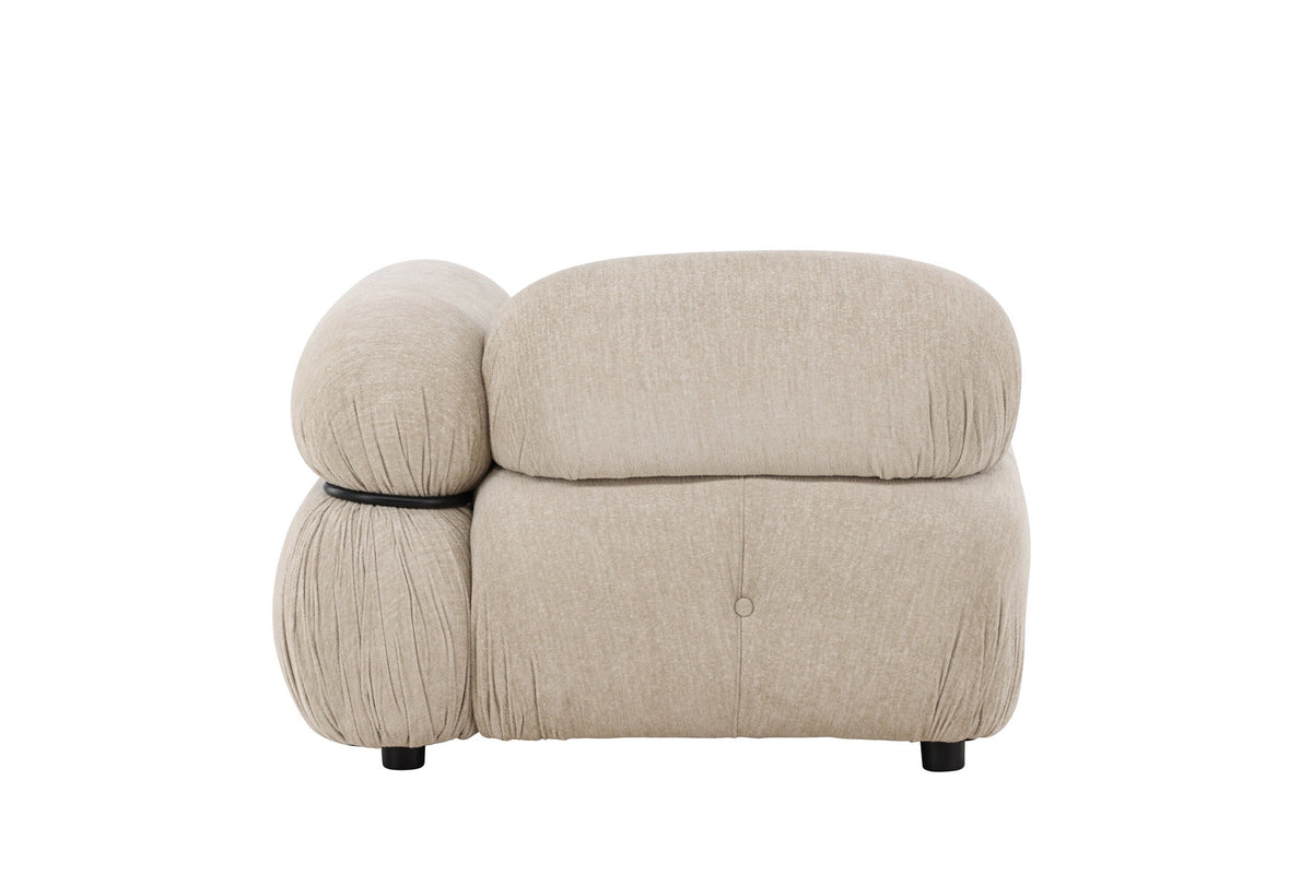 Mika modulares Sofa Rechts in Beige präsentiert im Onlineshop von KAQTU Design AG. Modulares Sofa ist von Venture Home