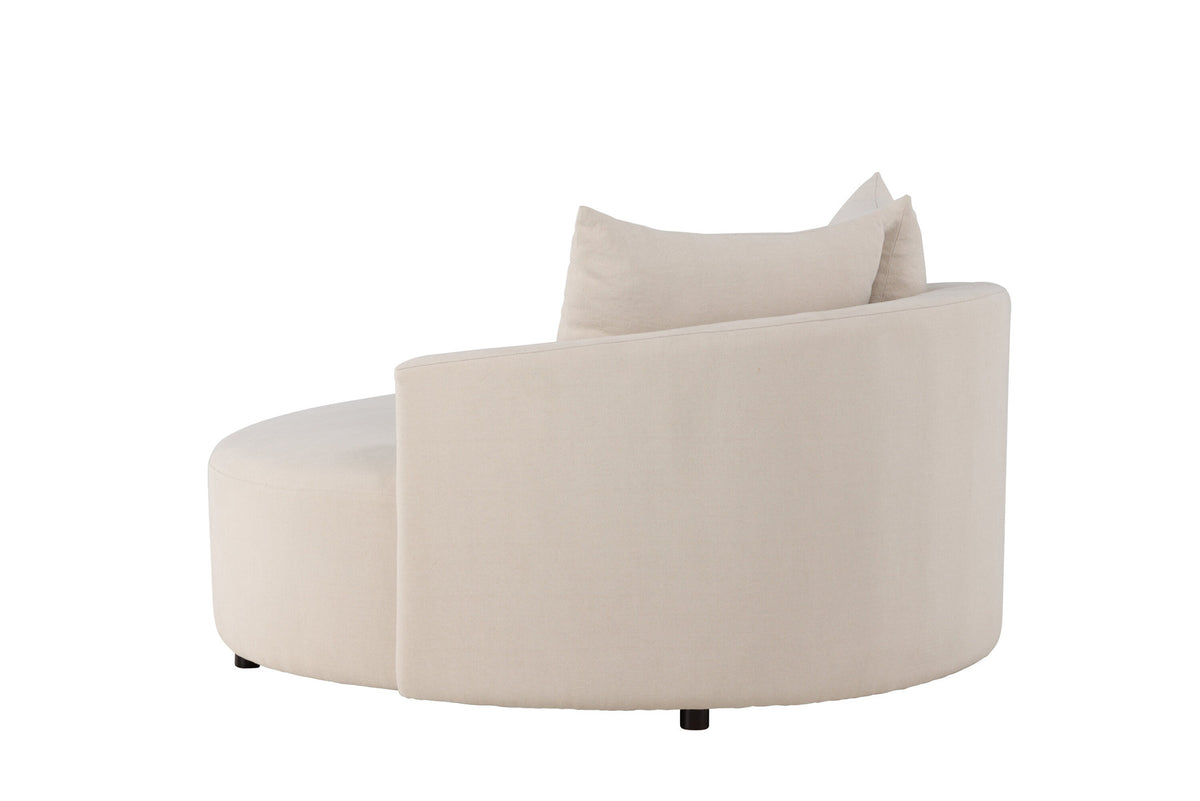 Kelso 3-Sitzer Sofa in Beige präsentiert im Onlineshop von KAQTU Design AG. 3er Sofa ist von Venture Home