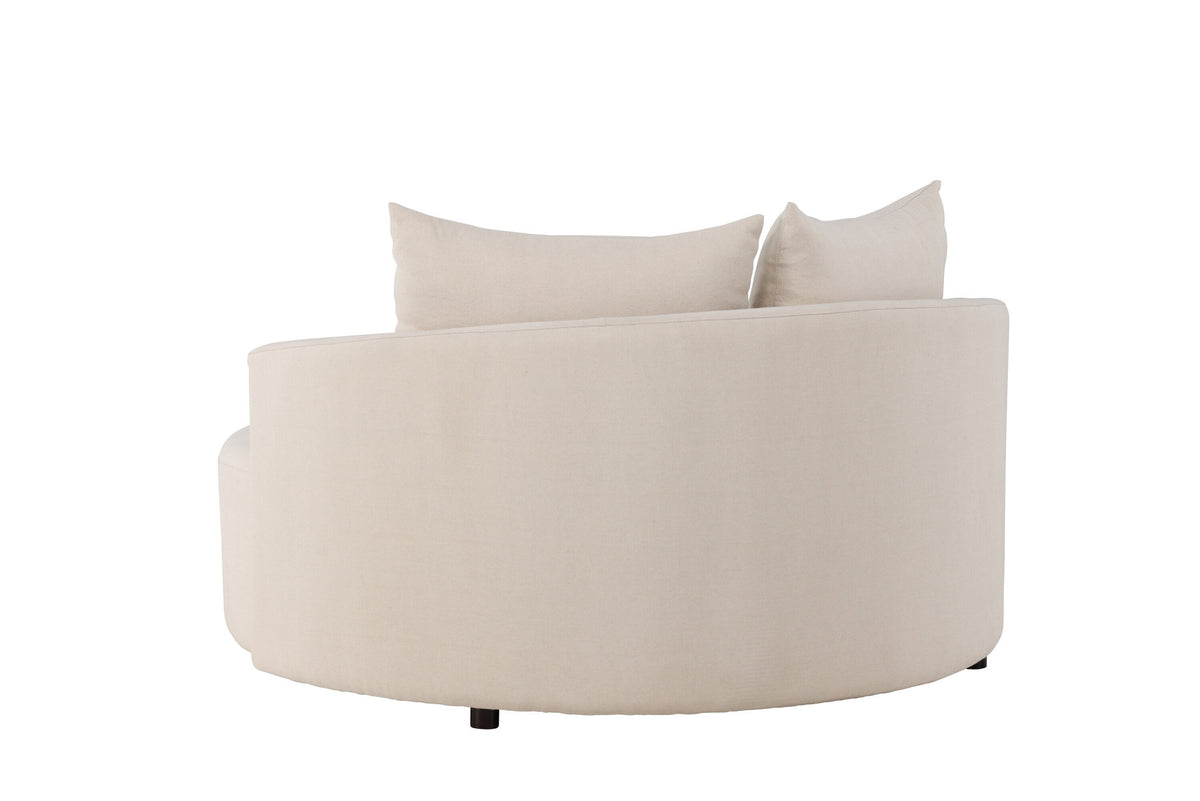 Kelso 3-Sitzer Sofa in Beige präsentiert im Onlineshop von KAQTU Design AG. 3er Sofa ist von Venture Home