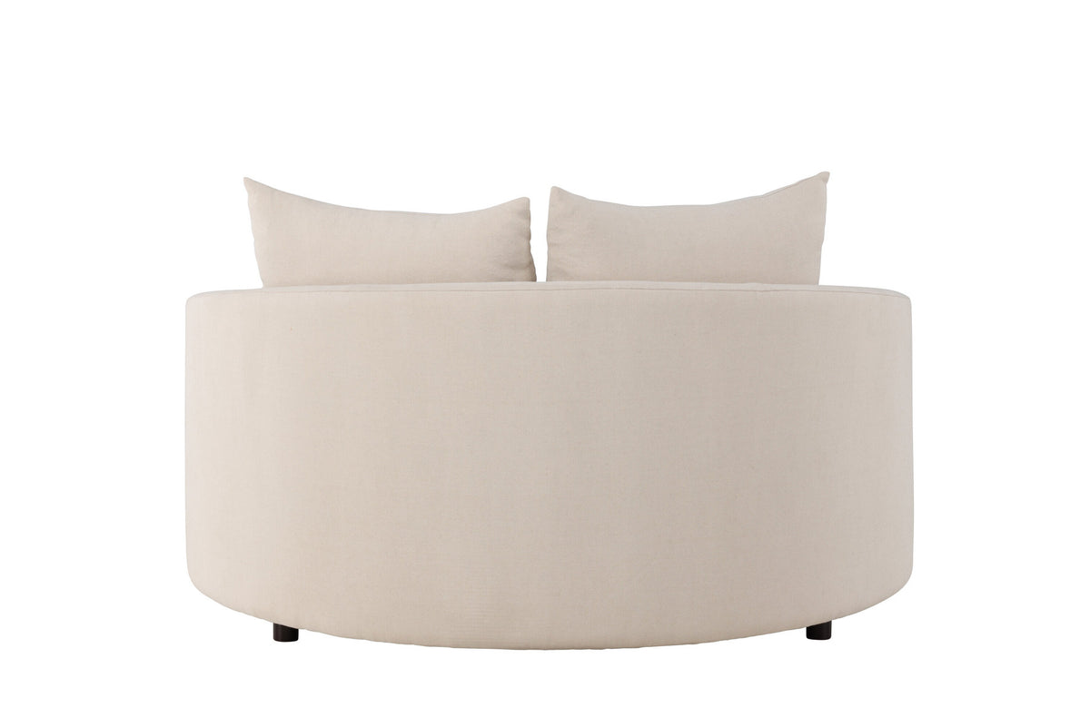 Kelso 3-Sitzer Sofa in Beige präsentiert im Onlineshop von KAQTU Design AG. 3er Sofa ist von Venture Home