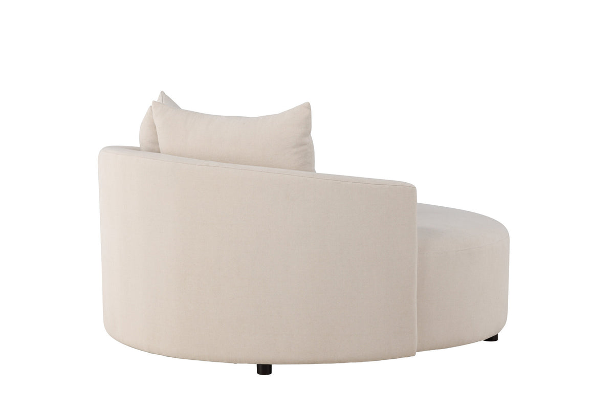 Kelso 3-Sitzer Sofa in Beige präsentiert im Onlineshop von KAQTU Design AG. 3er Sofa ist von Venture Home