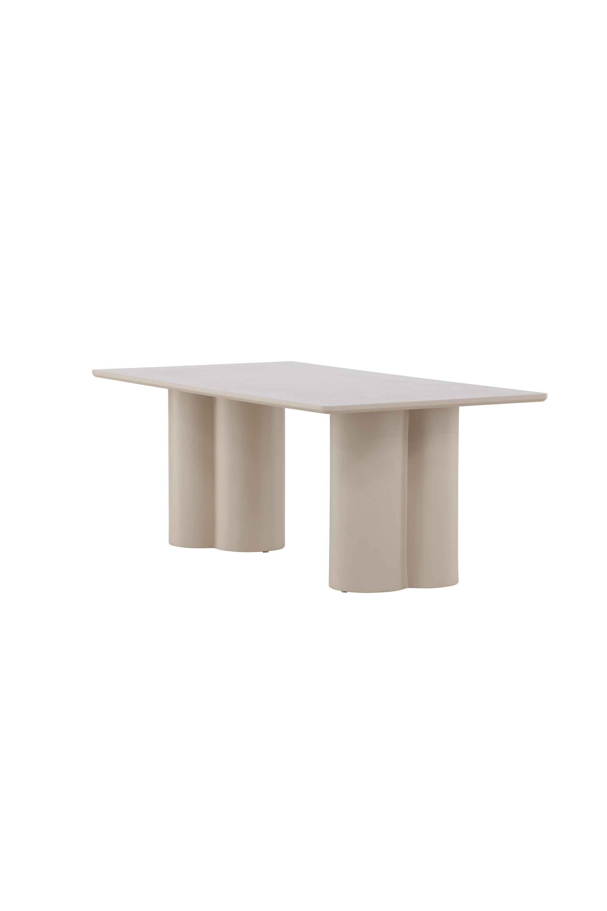 Eleganter Sofatisch aus MDF, 120x60 cm, in sanftem Beige. Vielseitig, robust und stilvoll für jeden Wohnraum.