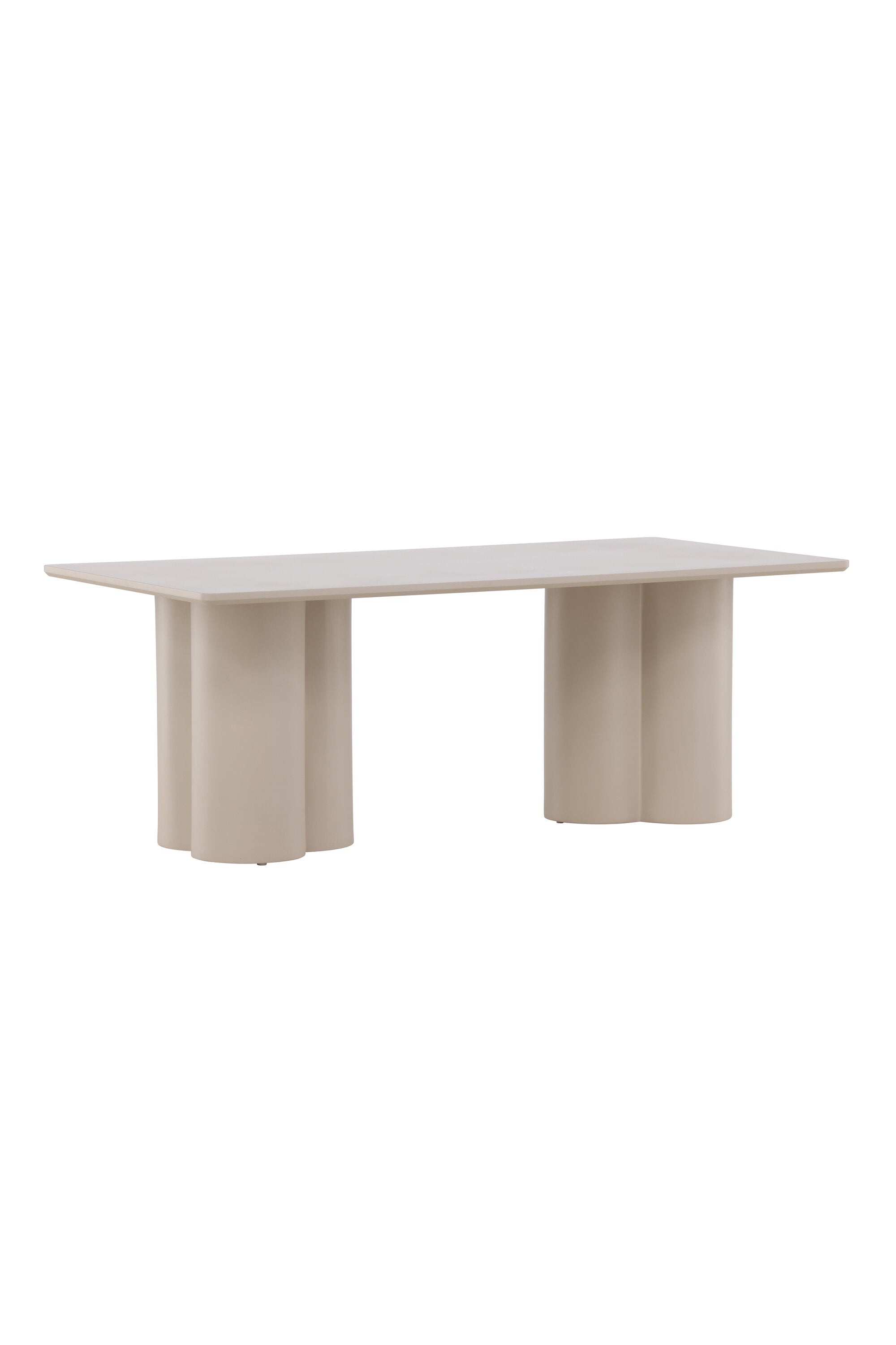 Eleganter Sofatisch aus MDF, 120x60 cm, in sanftem Beige. Vielseitig, robust und stilvoll für jeden Wohnraum.