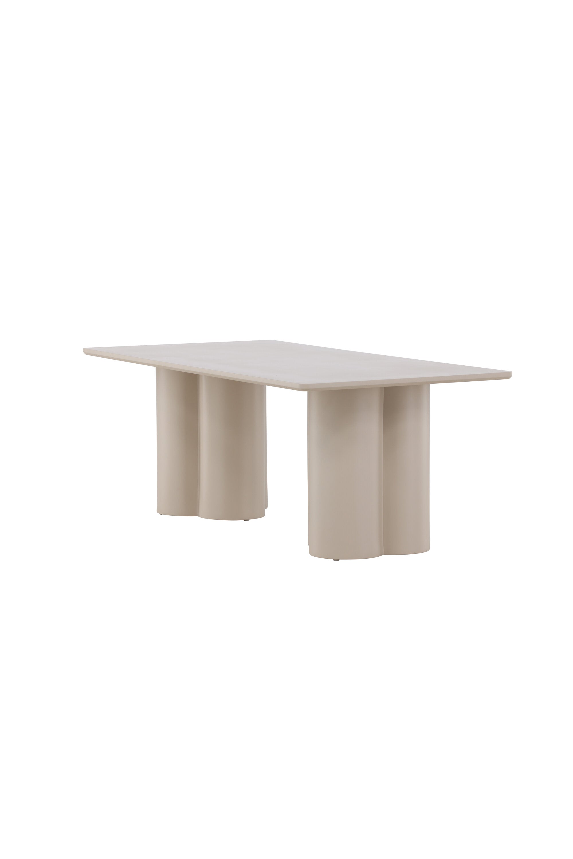 Eleganter Sofatisch aus MDF, 120x60 cm, in sanftem Beige. Vielseitig, robust und stilvoll für jeden Wohnraum.