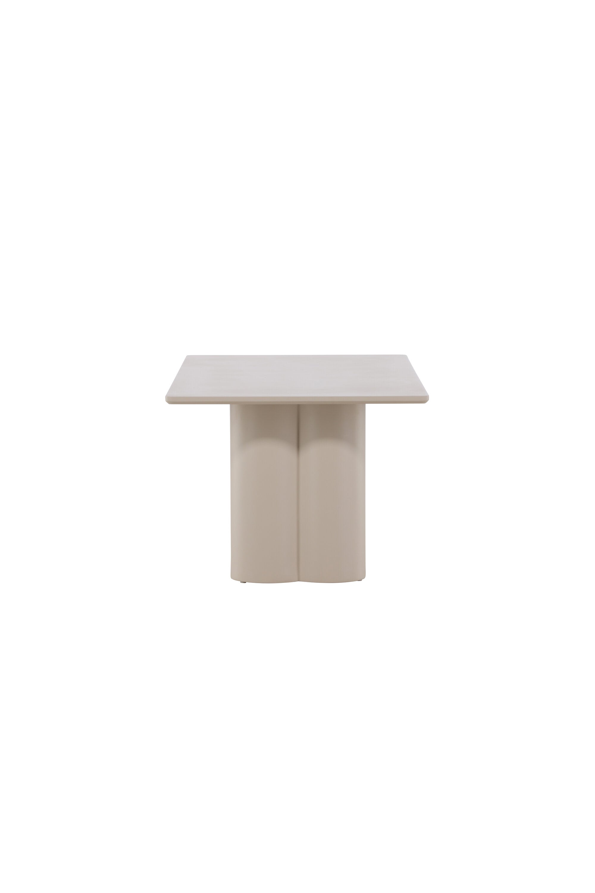 Eleganter Sofatisch aus MDF, 120x60 cm, in sanftem Beige. Vielseitig, robust und stilvoll für jeden Wohnraum.