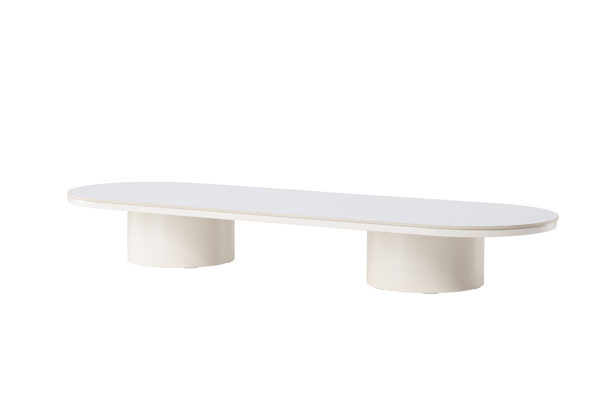 Narvik Sofatisch in Beige präsentiert im Onlineshop von KAQTU Design AG. Beistelltisch ist von Venture Home