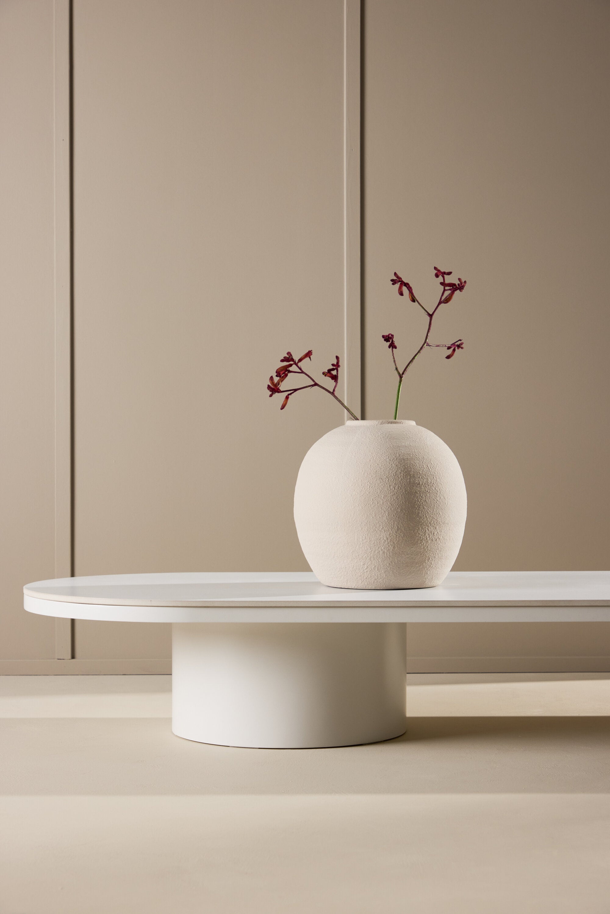 Narvik Sofatisch in Beige präsentiert im Onlineshop von KAQTU Design AG. Beistelltisch ist von Venture Home