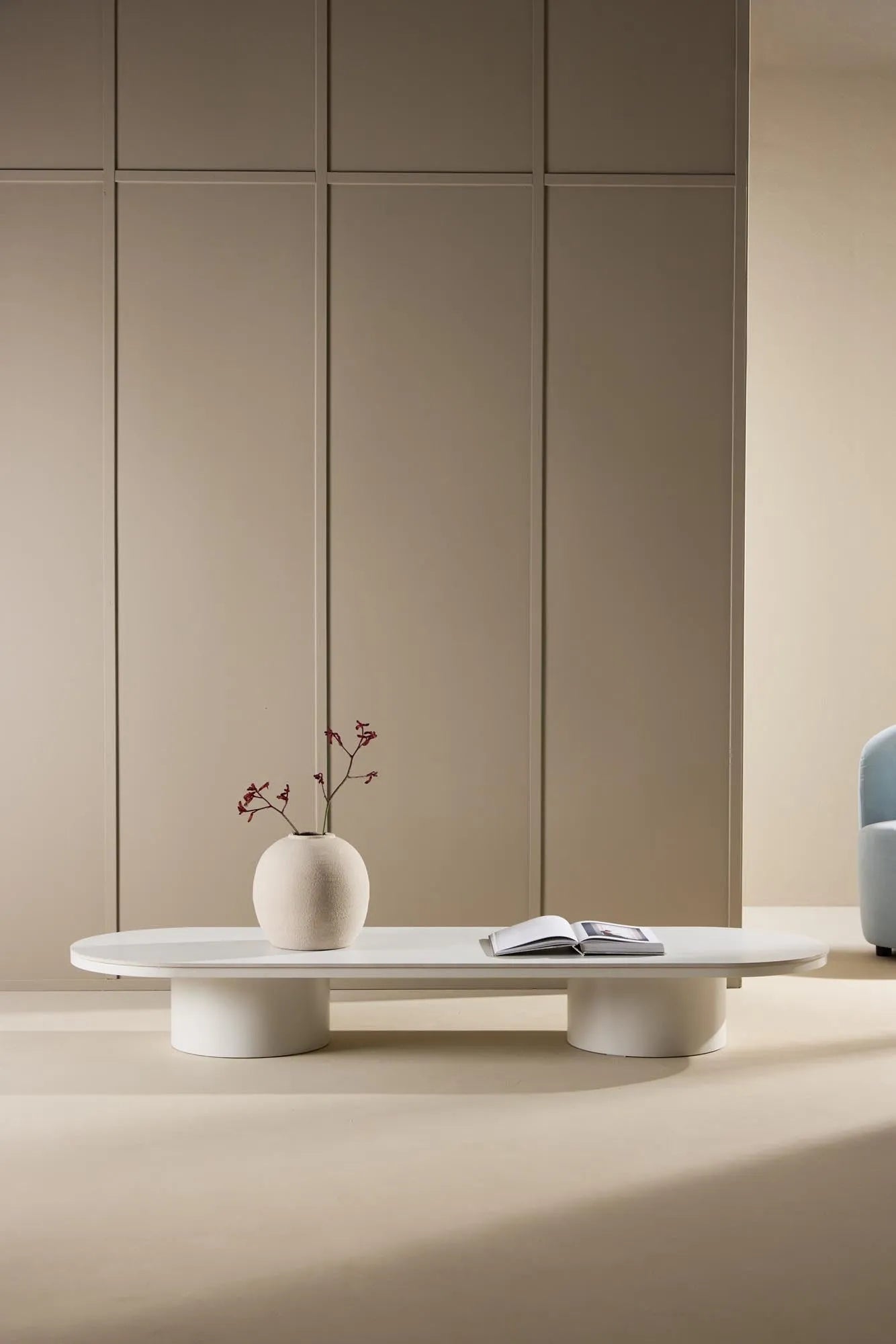 Moderner Sofatisch Narvik von Venture Home, stilvolles Design, perfekt für zeitgemäße und funktionale Wohnbereiche.