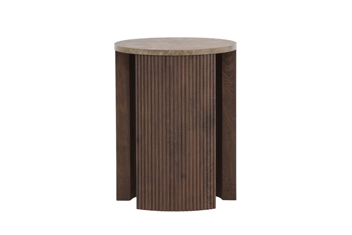 Bristol Beistelltisch φ40 in Mokka präsentiert im Onlineshop von KAQTU Design AG. Beistelltisch ist von Venture Home