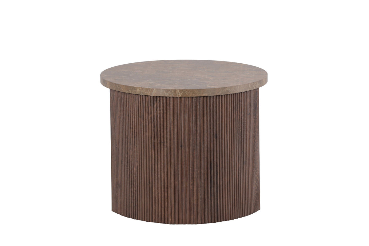 Bristol Sofa Tisch 120x60 in Mokka präsentiert im Onlineshop von KAQTU Design AG. Beistelltisch ist von Venture Home