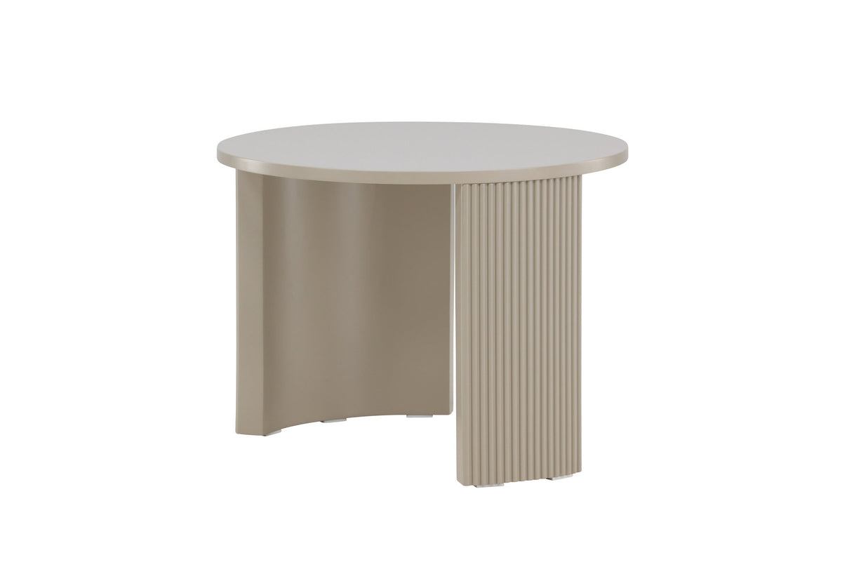 Bristol Sofa Tisch φ60 in Beige präsentiert im Onlineshop von KAQTU Design AG. Beistelltisch ist von Venture Home