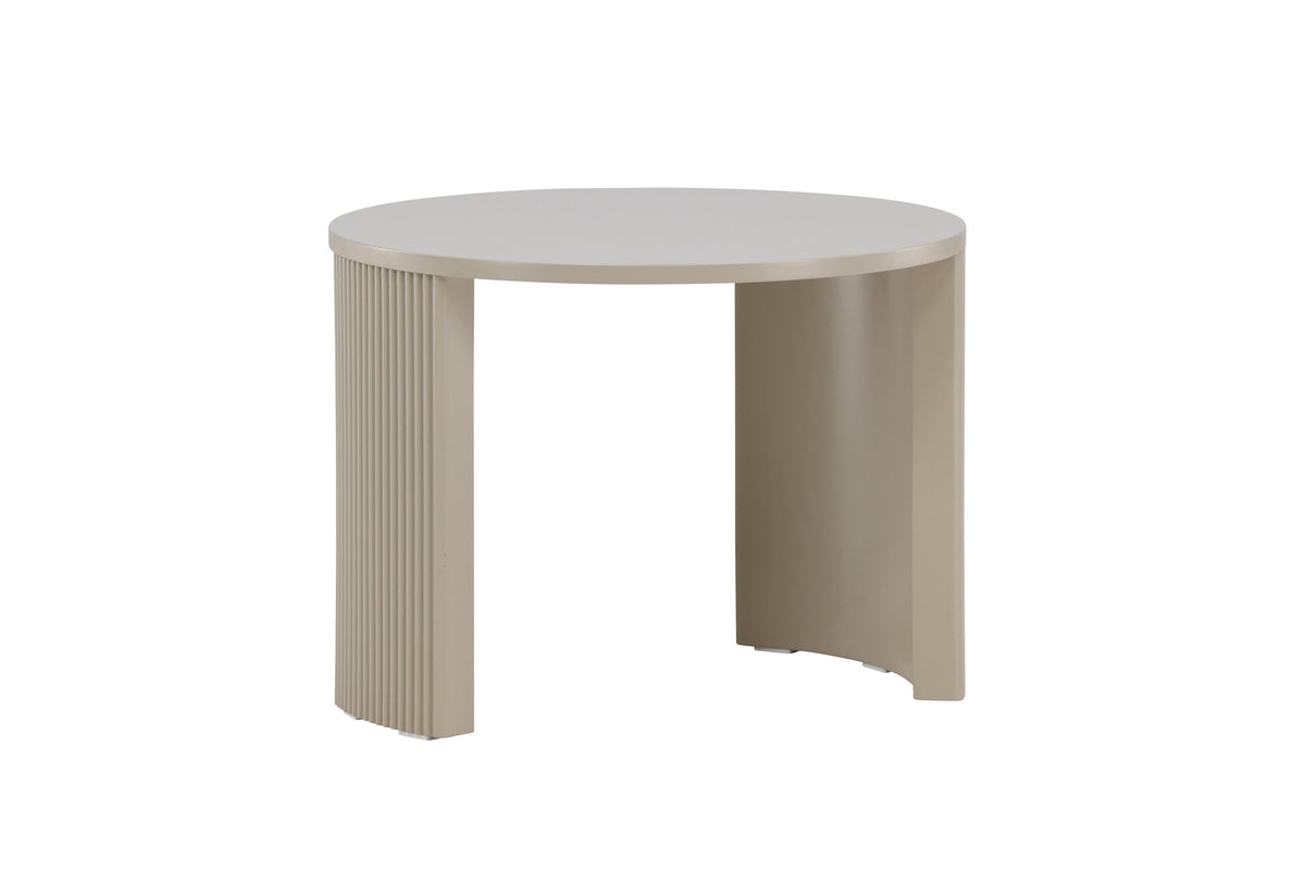 Bristol Sofa Tisch φ60 in Beige präsentiert im Onlineshop von KAQTU Design AG. Beistelltisch ist von Venture Home