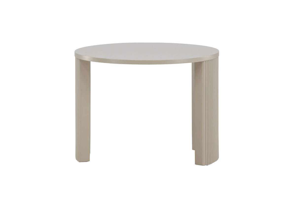Bristol Sofa Tisch φ60 in Beige präsentiert im Onlineshop von KAQTU Design AG. Beistelltisch ist von Venture Home
